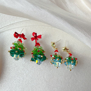 Christmas Tree Earrings CSOMALL