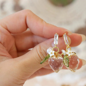 Strawberry dangle earrings CSOMALL