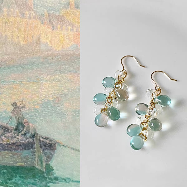 Colorful Bohemian Hoop Earrings - Handmade Jewelry Gifts