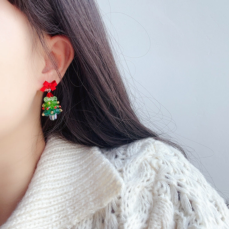 Christmas Tree Earrings CSOMALL