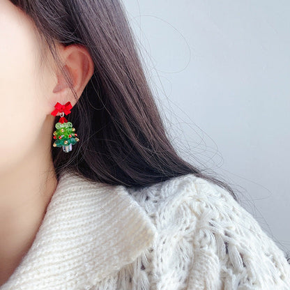 Christmas Tree Earrings CSOMALL