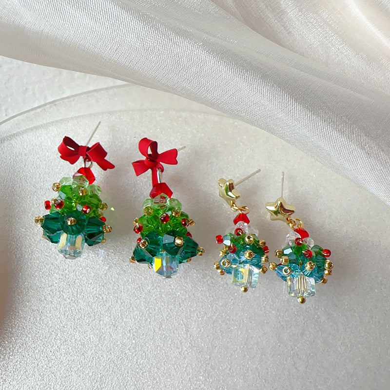 Christmas Tree Earrings CSOMALL