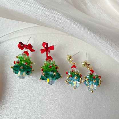 Christmas Tree Earrings CSOMALL