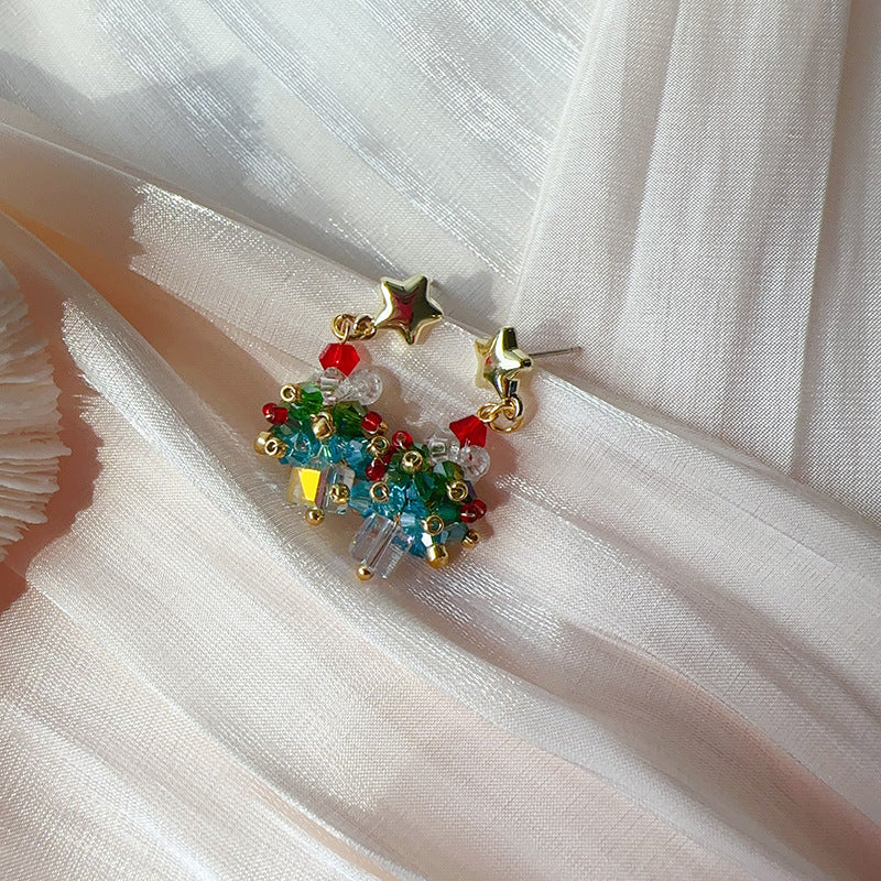 Christmas Tree Earrings CSOMALL