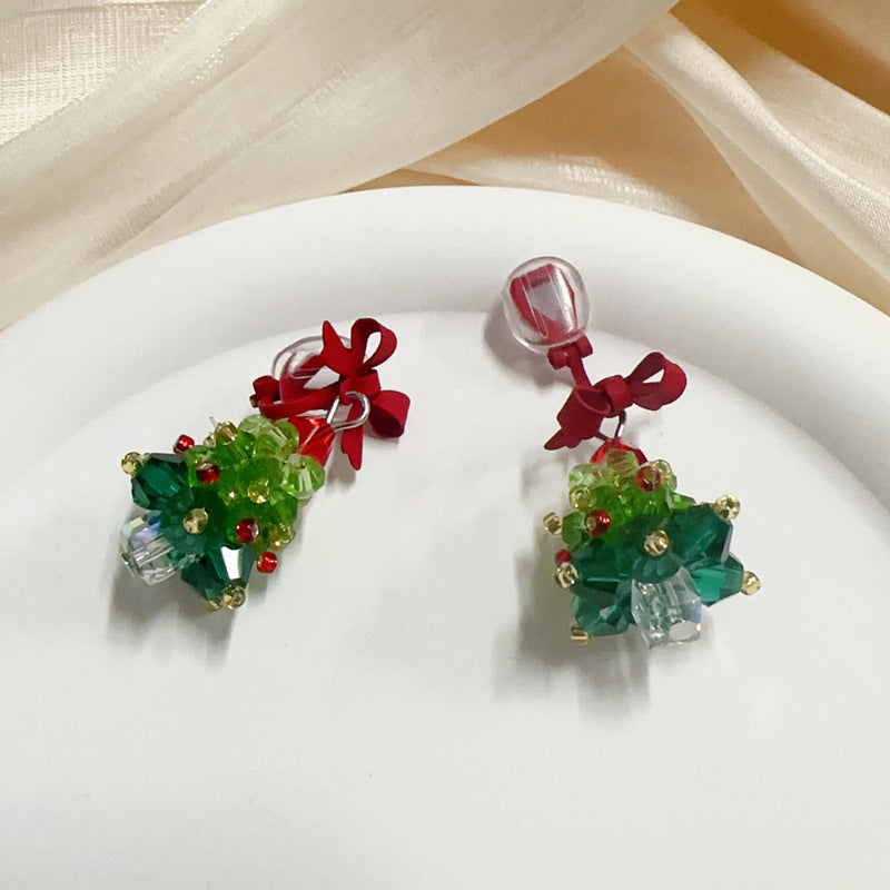 Christmas Tree Earrings CSOMALL