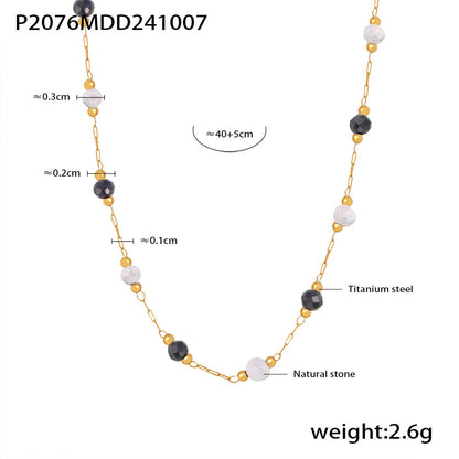 Double Layer Stacked Necklace, Collarbone Necklace CSOMALL
