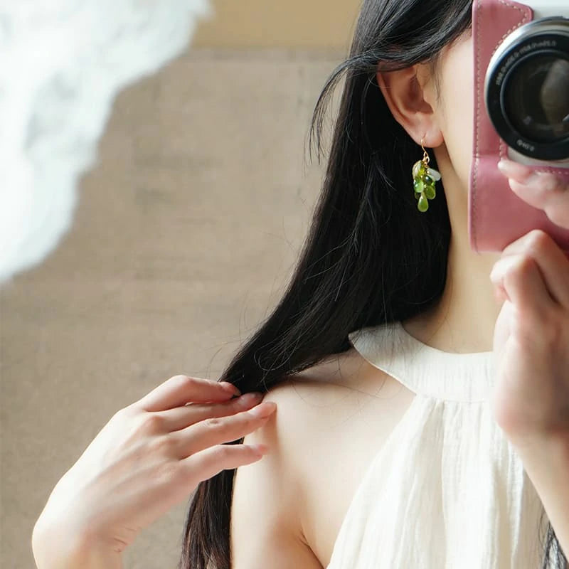 Grape Earrings, Cute Earring CSOMALL