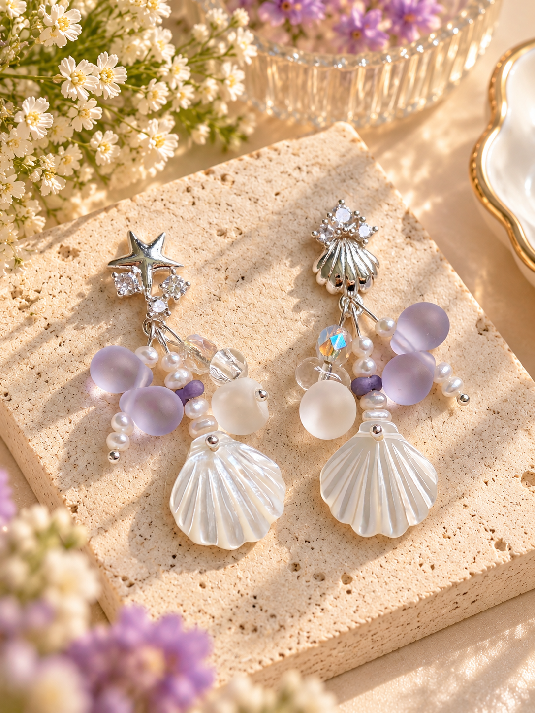 Seashell Earrings