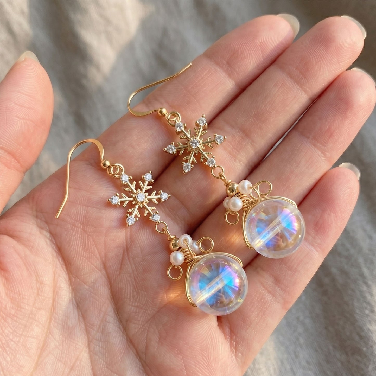 Bohemian Glass Fruit Earrings - Handmade Artisan Lampwork Dangles