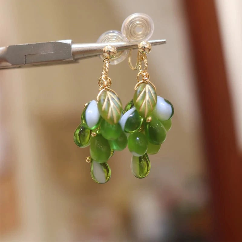 Grape Earrings, Cute Earring CSOMALL