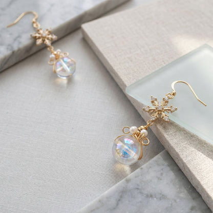 Bohemian Glass Fruit Earrings - Handmade Artisan Lampwork Dangles | CSOMALL Handmade Earrings