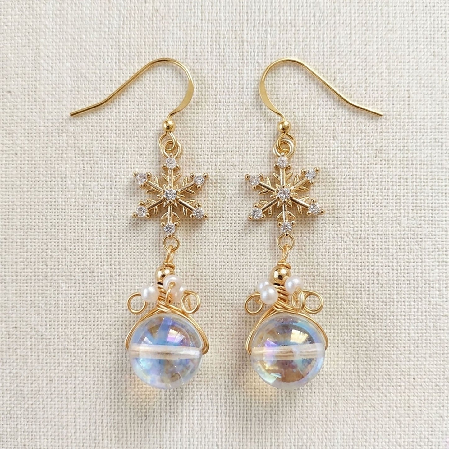 Bohemian Glass Fruit Earrings - Handmade Artisan Lampwork Dangles