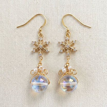 Bohemian Glass Fruit Earrings - Handmade Artisan Lampwork Dangles | CSOMALL Handmade Earrings