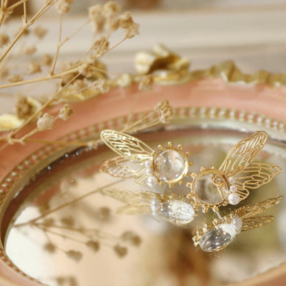 Fairy Ear Transparent Wing Glamorous Earrings CSOMALL