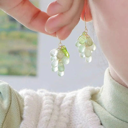 Fruit Earrings, Sweet Grape Earring CSOMALL