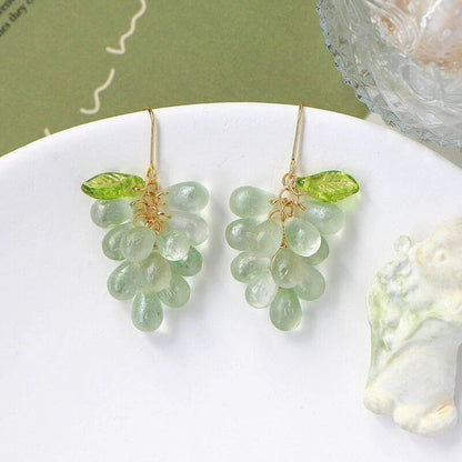 Fruit Earrings, Sweet Grape Earring CSOMALL
