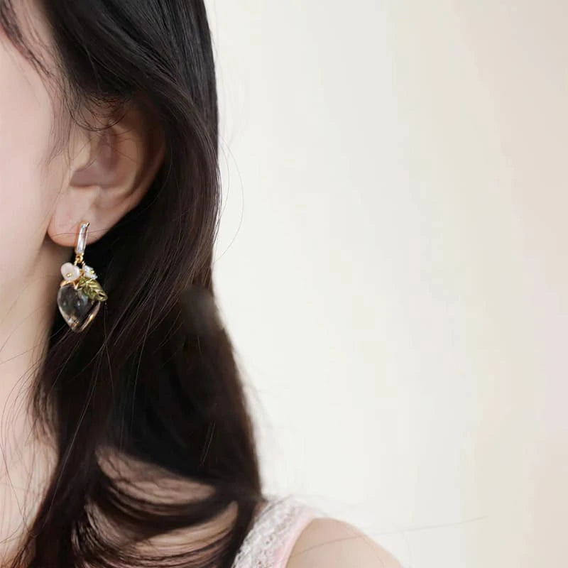 Strawberry dangle earrings CSOMALL