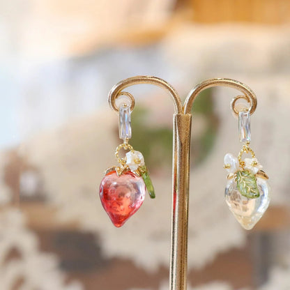 Strawberry dangle earrings CSOMALL